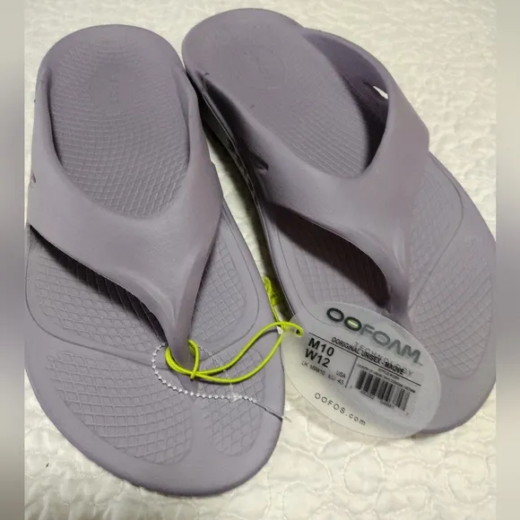 Oofos Original Unisex Recovery Sandals Mauve Men's US 10 EU 43 Women’s 12 NWT