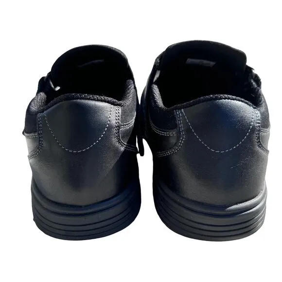 OrthoFeet Zodiac Leather Casual Shoes Orthopedic 511 Black Mens‎ 10 X-Wide (4E)