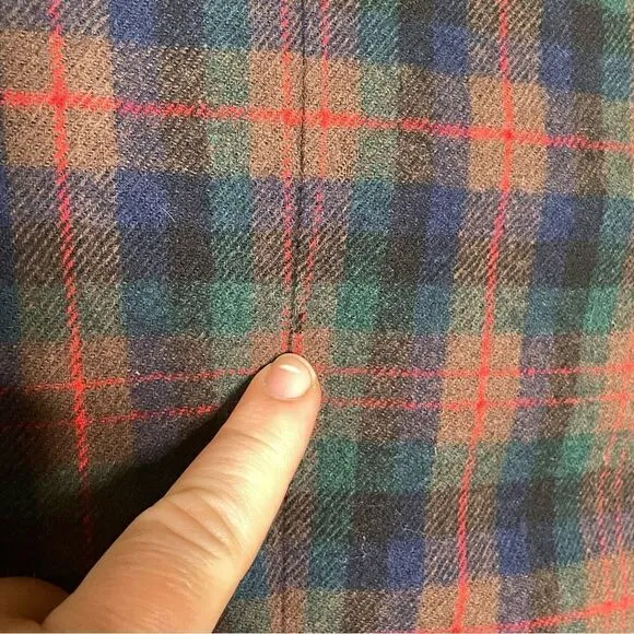 Pendleton Vintage Woolen Mills Virgin Wool Authentic Tartan Plaid Blazer 38R
