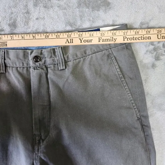 Polo Ralph Lauren Gray Chinos Pants Mens 34x32 Classic Fit Career Preppy Church