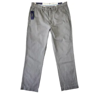 Polo Ralph Lauren Gray Chinos Pants Mens 34x32 Classic Fit Career Preppy Church