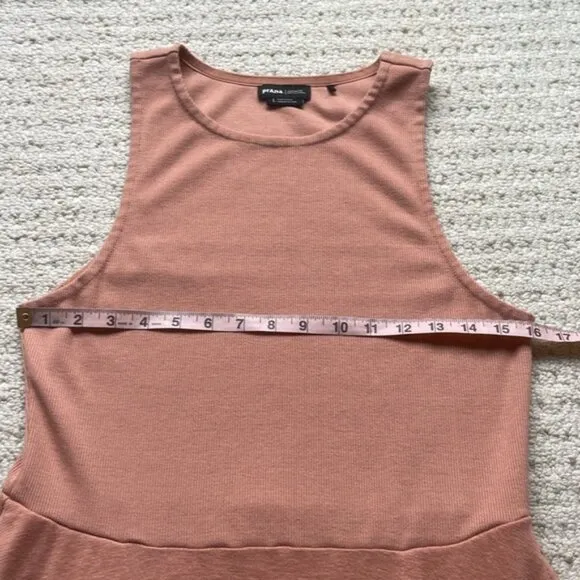 Prana Cozy Up Bayjour Sleeveless Dress Size Large