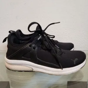 Puma Electron 2.0 Black Running Shoes Women's Size 7.5 Athletic Fitness Sneakers