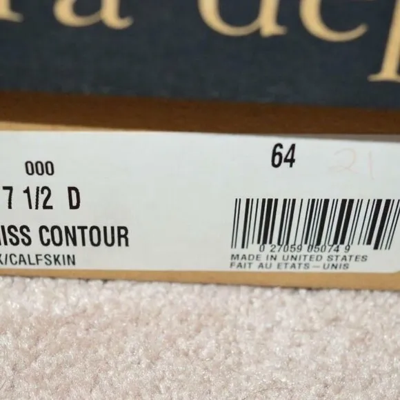 P.W.MINOR MISS CONTOUR Black Shoes