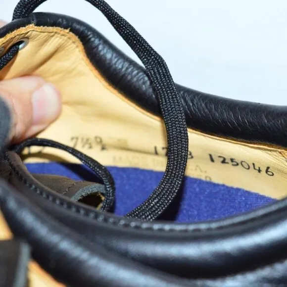 P.W.MINOR MISS CONTOUR Black Shoes