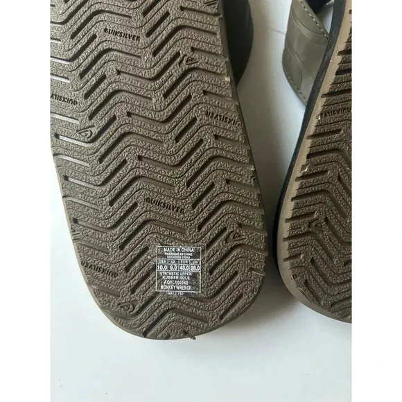 Quiksilver Men's Monkey Wrench Sandals size 10