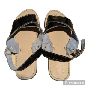 Red  Mexican Sandals Size 8.5