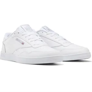 Reebok Club Memt White Gray Memory Foam Men Tennis Shoes Leather NIB