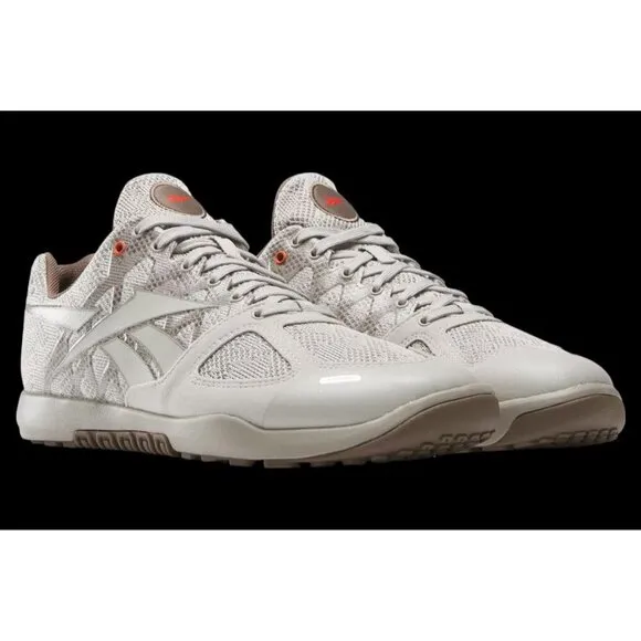 Reebok Nano 2- Moonstone Ash Mens Lace-Up Athletic Sneakers Shoes Size: 9.5 NIB