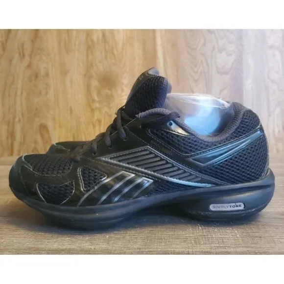 Reebok Simplytone Fitness Shoes Womens Size 9.5 Black