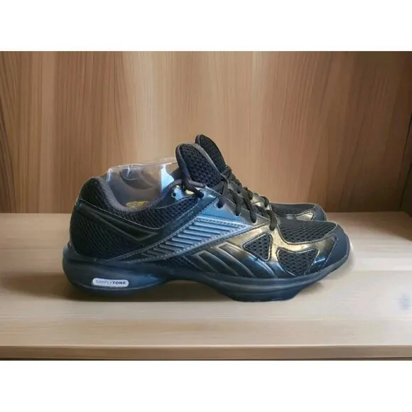 Reebok Simplytone Fitness Shoes Womens Size 9.5 Black