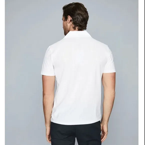Reiss Caspa Cuban Collar Short Sleeve Shirt