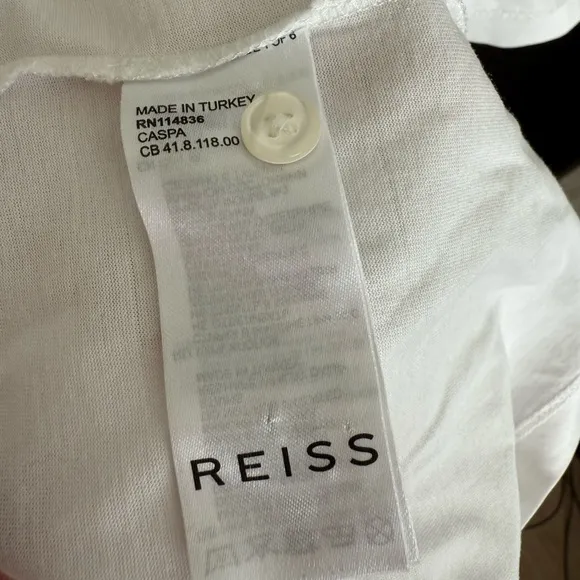 Reiss Caspa Cuban Collar Short Sleeve Shirt