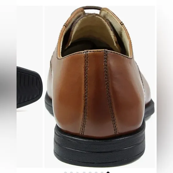 Reveal Cap Toe Derby Florsheim Big Kid Color: Cognac