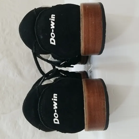 ROGUE Do-Win Classic Lifter Black w/ White Lifting Shoes Men's Size 7.5 W 9