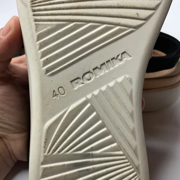 Romika comfort sandals size 40 9-9.5