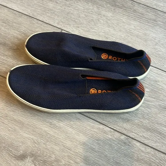 Rothy's Marino Navy Slip-On sneaker casual knit Shoes size 11