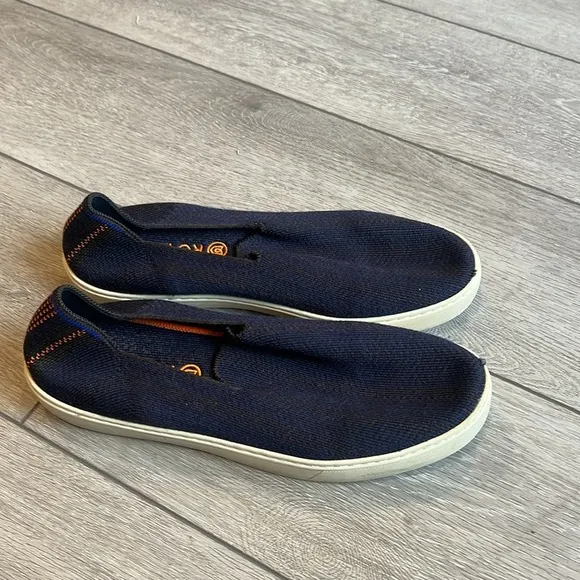 Rothy's Marino Navy Slip-On sneaker casual knit Shoes size 11