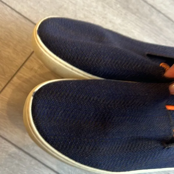 Rothy's Marino Navy Slip-On sneaker casual knit Shoes size 11