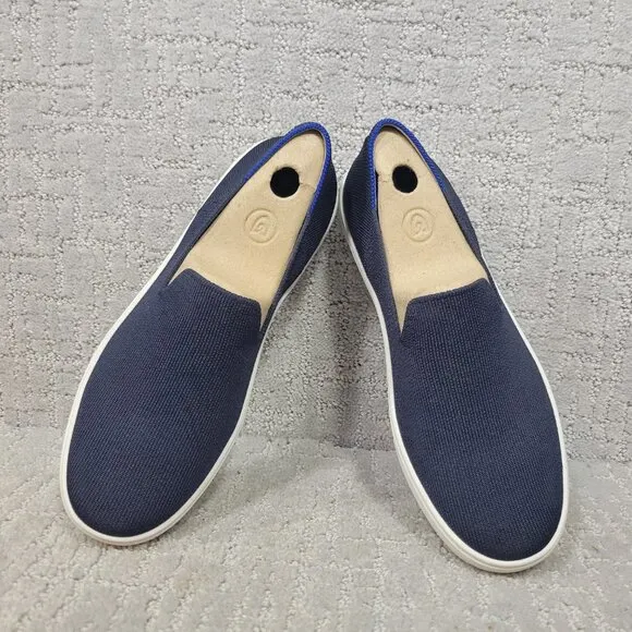 Rothy's The Sneaker Maritime Navy Slip On Comfort Shoes Women's Size US 6, 7