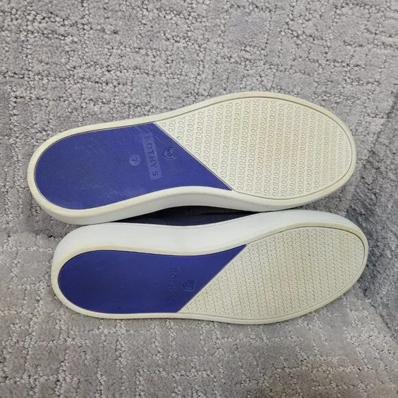 Rothy's The Sneaker Maritime Navy Slip On Comfort Shoes Women's Size US 6, 7