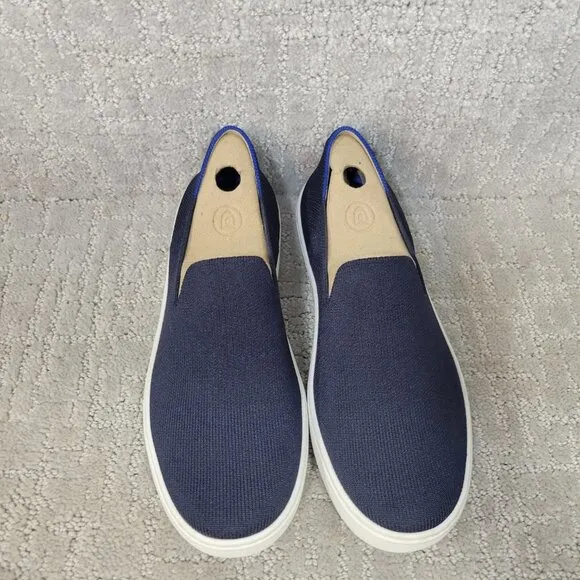 Rothy's The Sneaker Maritime Navy Slip On Comfort Shoes Women's Size US 6, 7