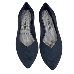 Rothy's Women's Navy Blue The Point Flats Size 10