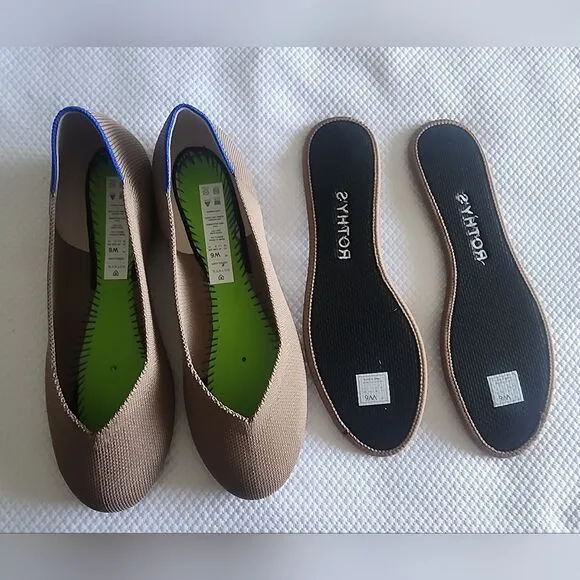 Rothy's Women's Tan  Flats