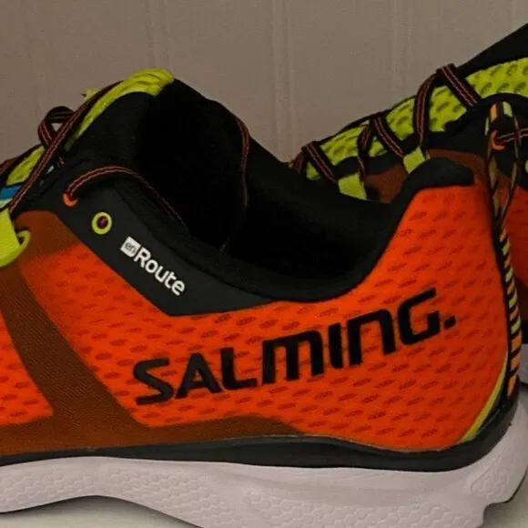 Salming Mens Enroute Fitness Workout Running Shoes - 12.5 Medium (D) / Magma Red