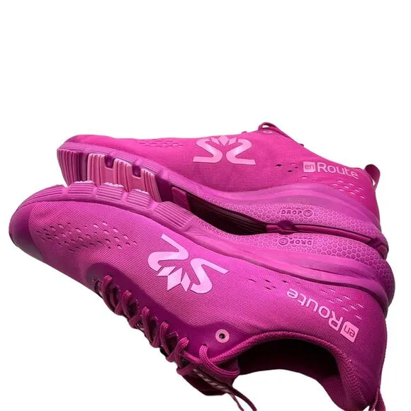 Salming Running &amp; Training Shoes Womens Enroute 3 Fitness Athletic Pink SZ 10.5