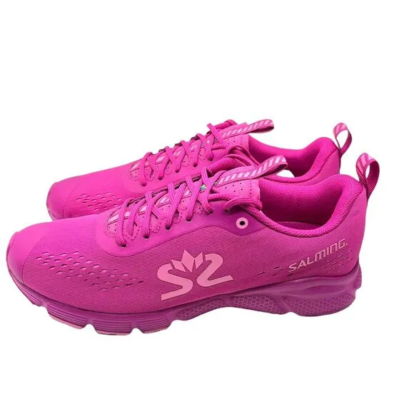 Salming Running &amp; Training Shoes Womens Enroute 3 Fitness Athletic Pink SZ 10.5