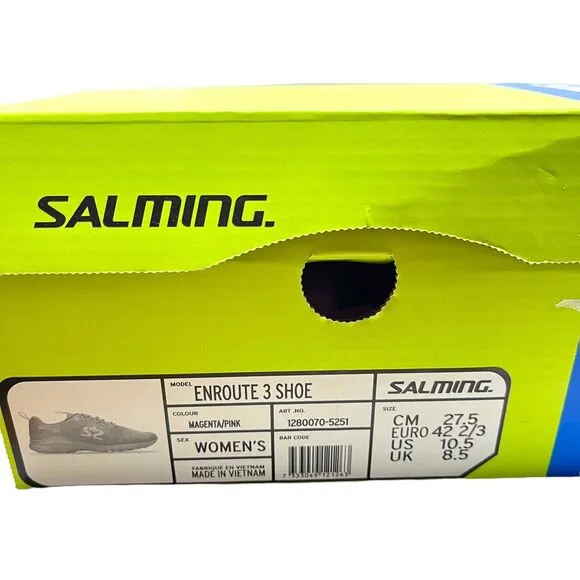 Salming Running &amp; Training Shoes Womens Enroute 3 Fitness Athletic Pink SZ 10.5