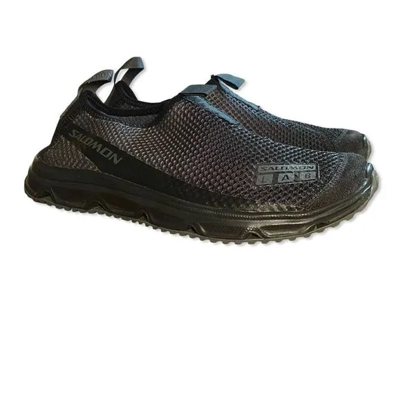 Salomon RX MOC SUEDE Sneakers Black unisex Shoes trainers Revolve women’s 10