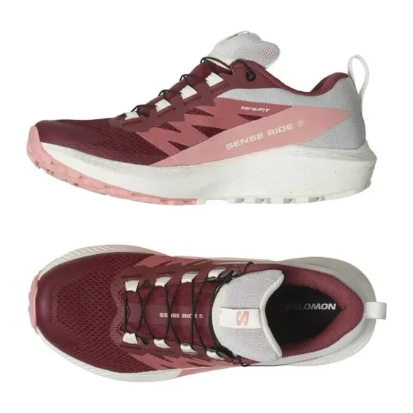 Salomon Sense Ride 5 Running Trail Fitness Shoes Active Fitness Women’s US 9