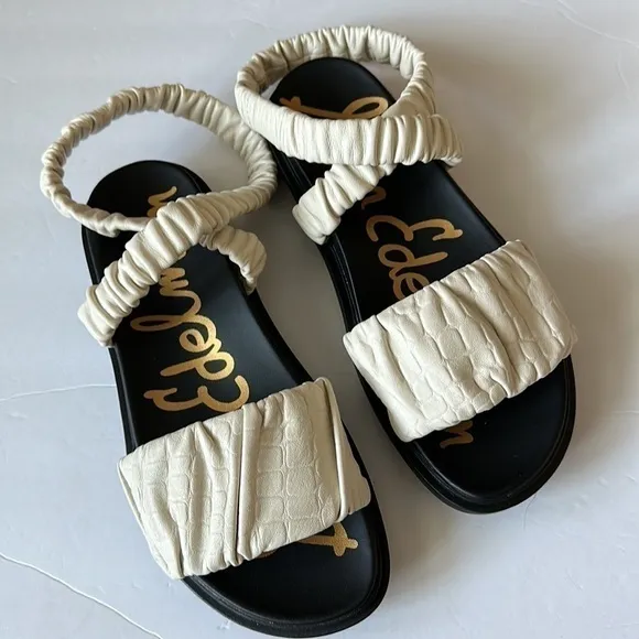 Sam edelman velma sandal ivory size 9