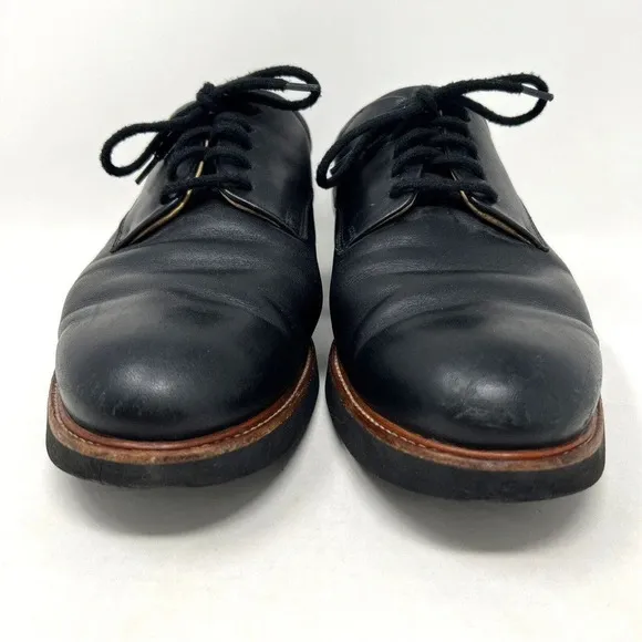 Samuel Hubbard Rainy Day Founder Oxford Black Leather Lace Up Men’s Size 10