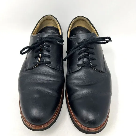 Samuel Hubbard Rainy Day Founder Oxford Black Leather Lace Up Men’s Size 10