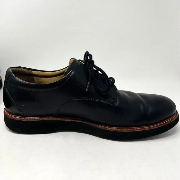 Samuel Hubbard Rainy Day Founder Oxford Black Leather Lace Up Men’s Size 10