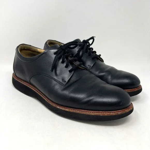 Samuel Hubbard Rainy Day Founder Oxford Black Leather Lace Up Men’s Size 10