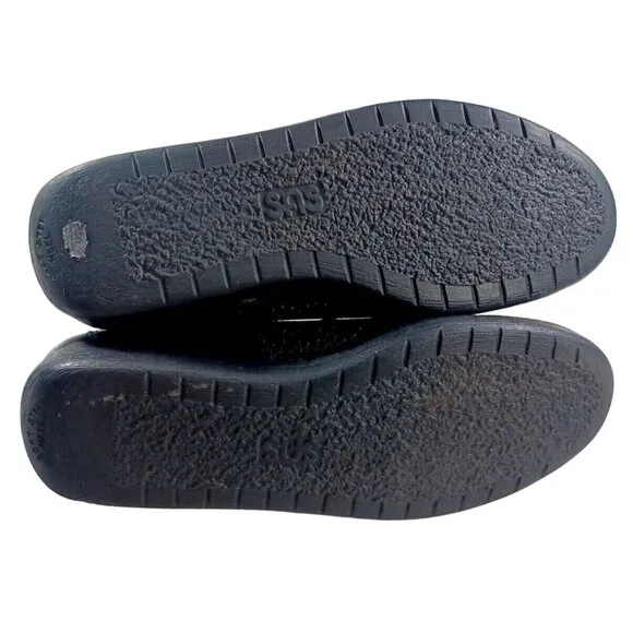SAS Black Amigo Mens 10 N Narrow Lace Up Loafers Soft Step