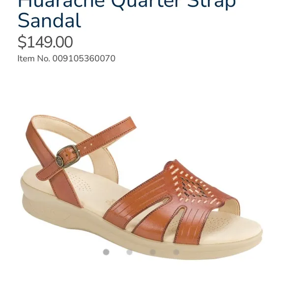 SAS Brown Leather Sandals