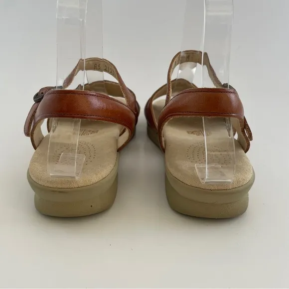 SAS Brown Leather Sandals