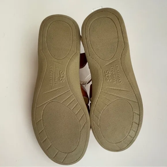 SAS Brown Leather Sandals