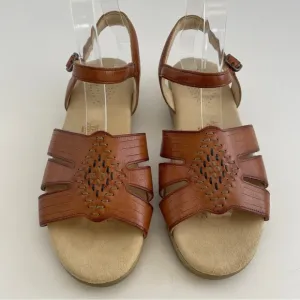 SAS Brown Leather Sandals