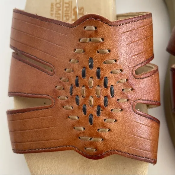 SAS Brown Leather Sandals