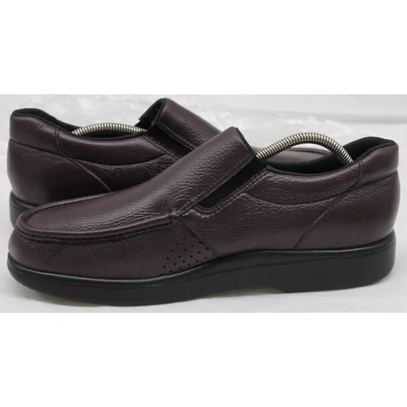 SAS Side Gore Brown 12.5(S) Slim Men's Shoes Loafer Brand New $235 MSRP