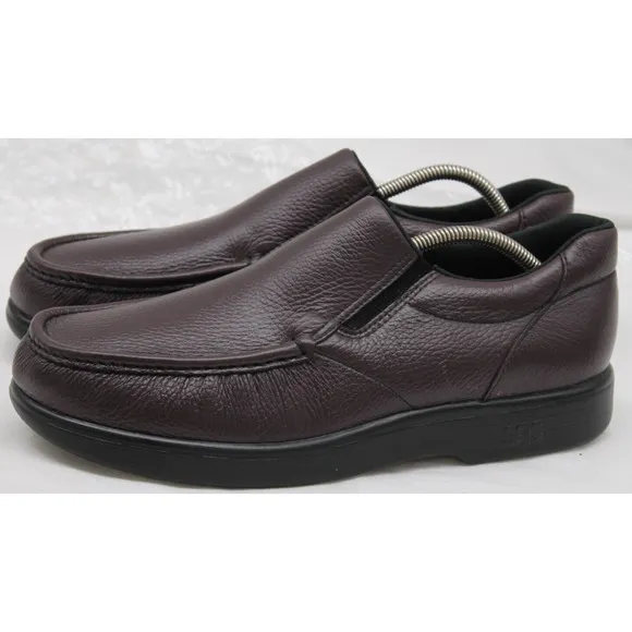 SAS Side Gore Brown 12.5(S) Slim Men's Shoes Loafer Brand New $235 MSRP
