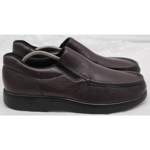 SAS Side Gore Brown 12.5(S) Slim Men's Shoes Loafer Brand New $235 MSRP