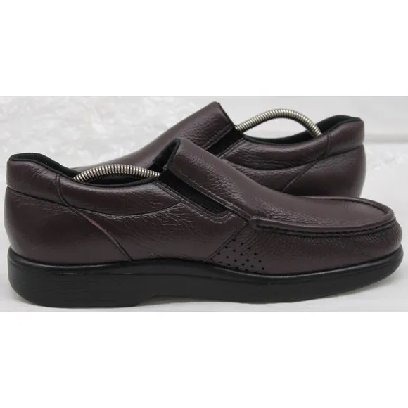 SAS Side Gore Brown 12.5(S) Slim Men's Shoes Loafer Brand New $235 MSRP