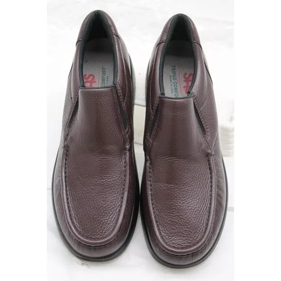 SAS Side Gore Brown 12.5(S) Slim Men's Shoes Loafer Brand New $235 MSRP